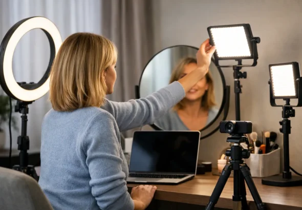 Best Lighting for Cam Shows That Flatters You